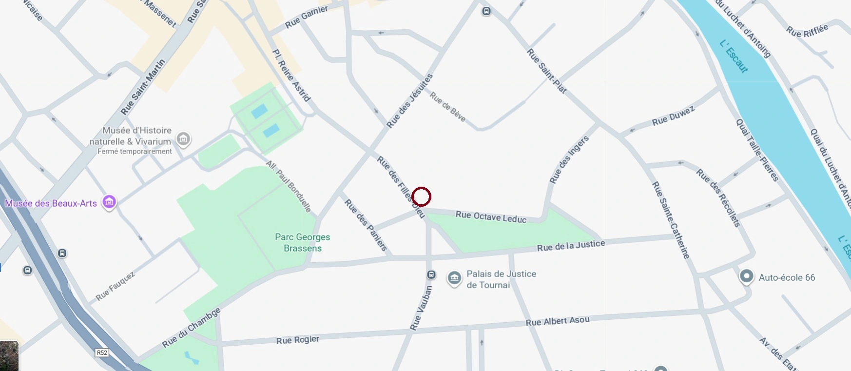 centre ville psychologues de Tournai